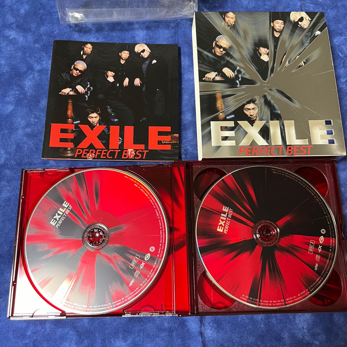 EXILE 「PERFECT BEST」初回限定盤2CD+ DVD 極美品　ベストアルバム