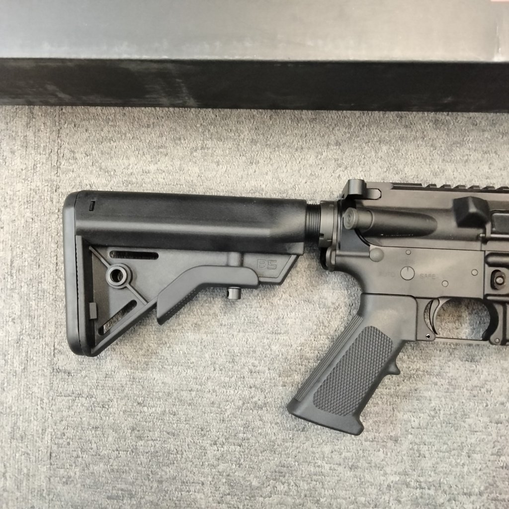 1円処分 ★ ガスブロ E&L AIRSOFT M4 SOPMOD II ガスブローバック_ジャンク品です。