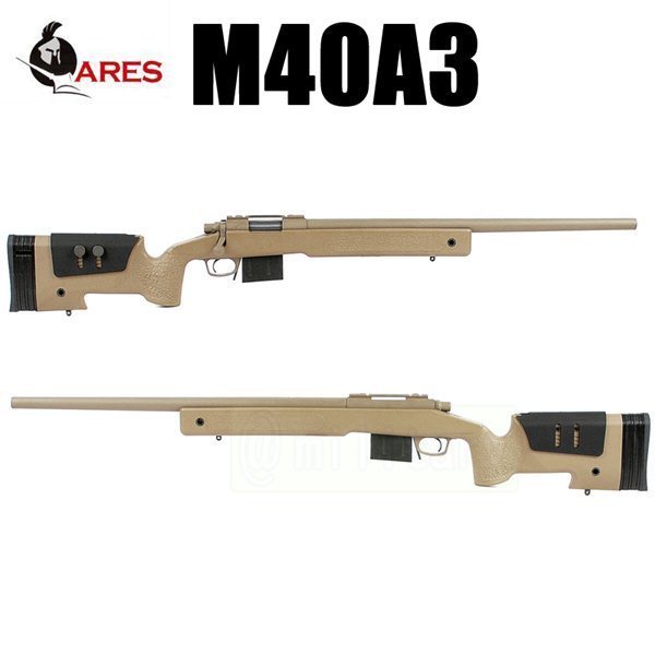 ARES メーカー協賛セール♪ ARES M40A3 エアコッキング スナイパーライフル TAN
