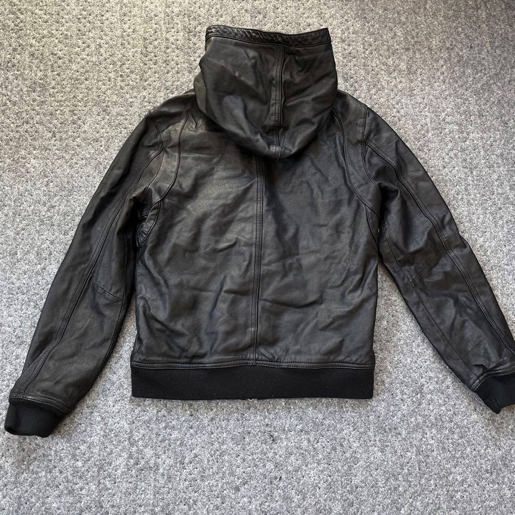 Safari HOMME サファリ オム 羊革 ラムレザー パーカー レザー Safari HOMME サファリ オム 羊革 ラムレザー パーカー レザー