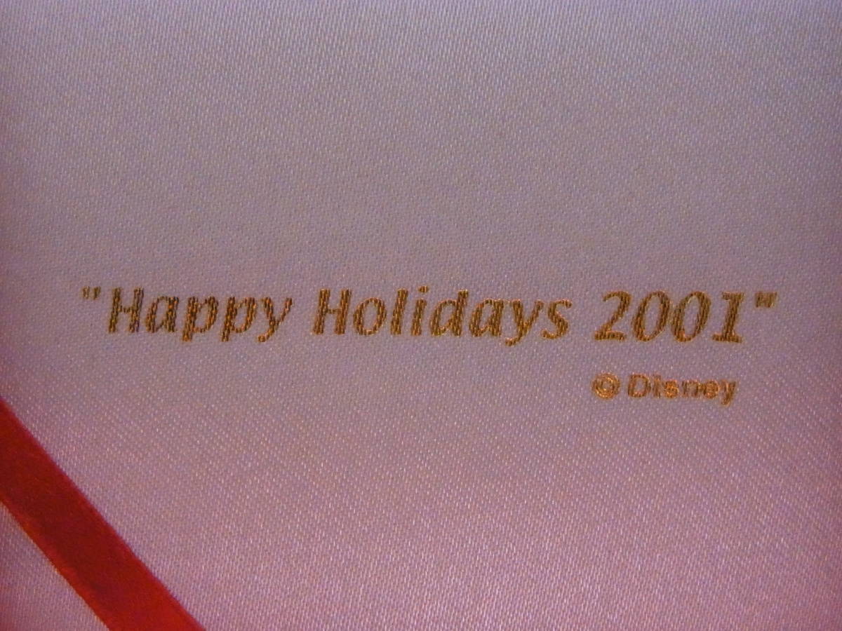 未使用品 ディズニー 限定 500個 happy holidays 2001 チップ＆デール ドナルド ミッキー ミニー 雪だるま クリスマス ピンバッジ disney_画像2