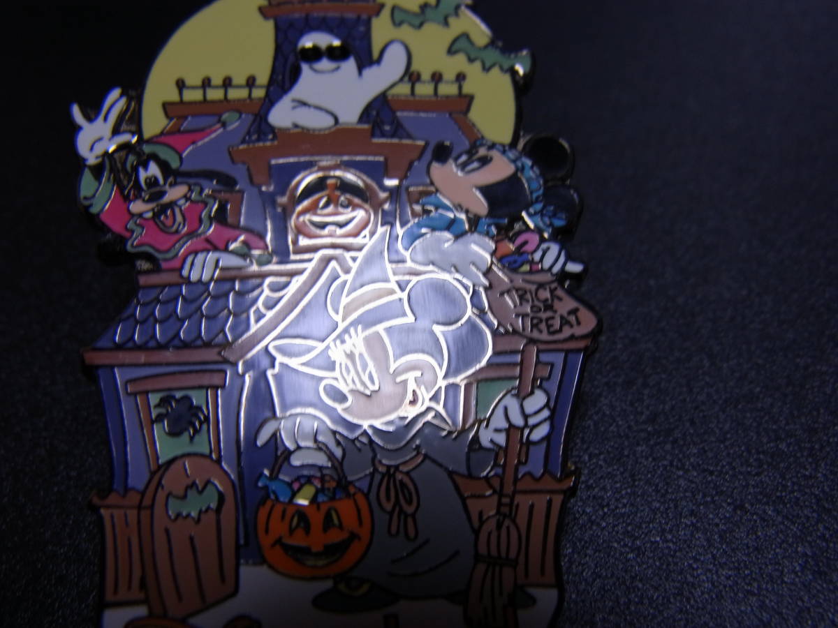 ディズニー 限定 3600個 ハロウィン 2001 Trick or treat ミッキー ミニー グーフィー おばけ ピンバッジ disney_画像3