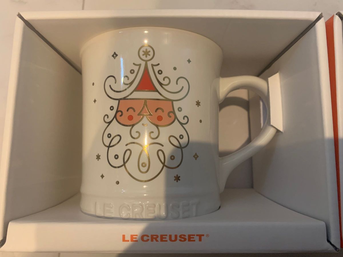 ル・クルーゼ　lecreuset クリスマス　マグカップセット　サンタ　ツリー 