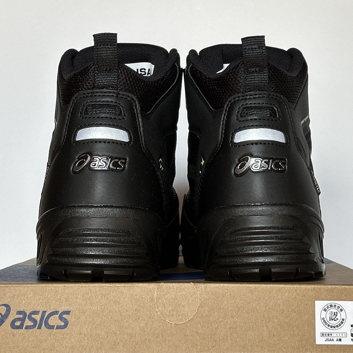 21番【新品】 27cm アシックス安全靴 CP604 G-TX BOA 人気カラー：ブラック×ガンメタル_画像4