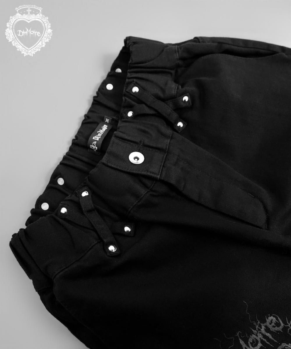 ディムモアール】デコデニムパンツ【Black】|Yahoo!フリマ(旧 ディムモアール】デコデニムパンツ【Black】|Yahoo!フリマ(旧