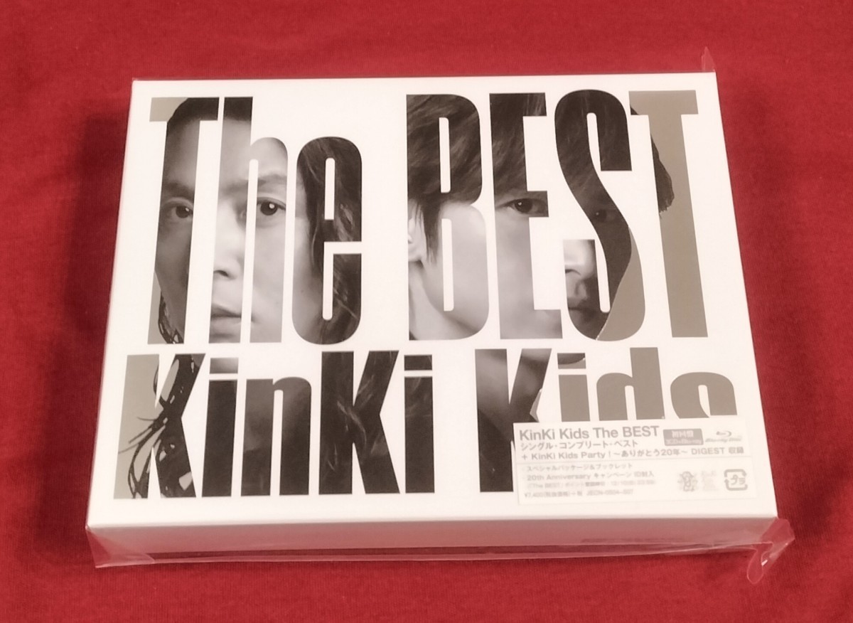未開封 新品 KinKi Kids The BEST 初回盤 CD Blu−ray BD 堂本光一 堂本剛_画像1