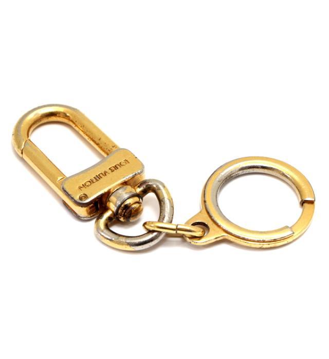  Louis Vuitton LOUIS VUITTONanokre key ring key holder Gold M62698