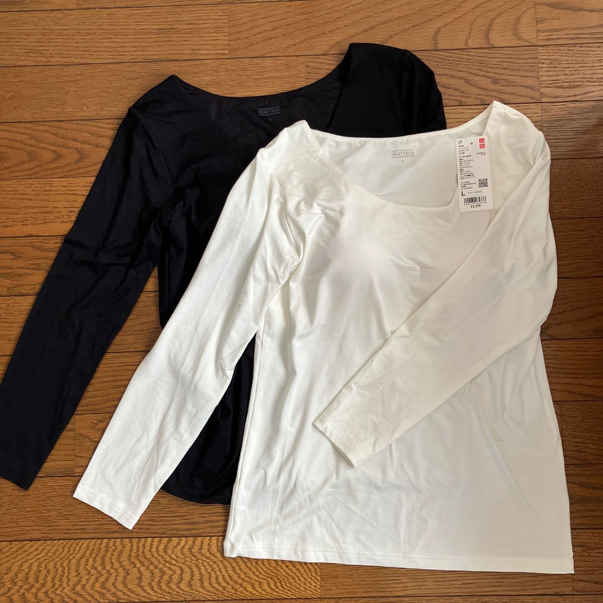 UNIQLO ヒートテックブラUネックT(八分袖)|Yahoo!フリマ(旧 UNIQLO ヒートテックブラUネックT(八分袖)|Yahoo!フリマ(旧