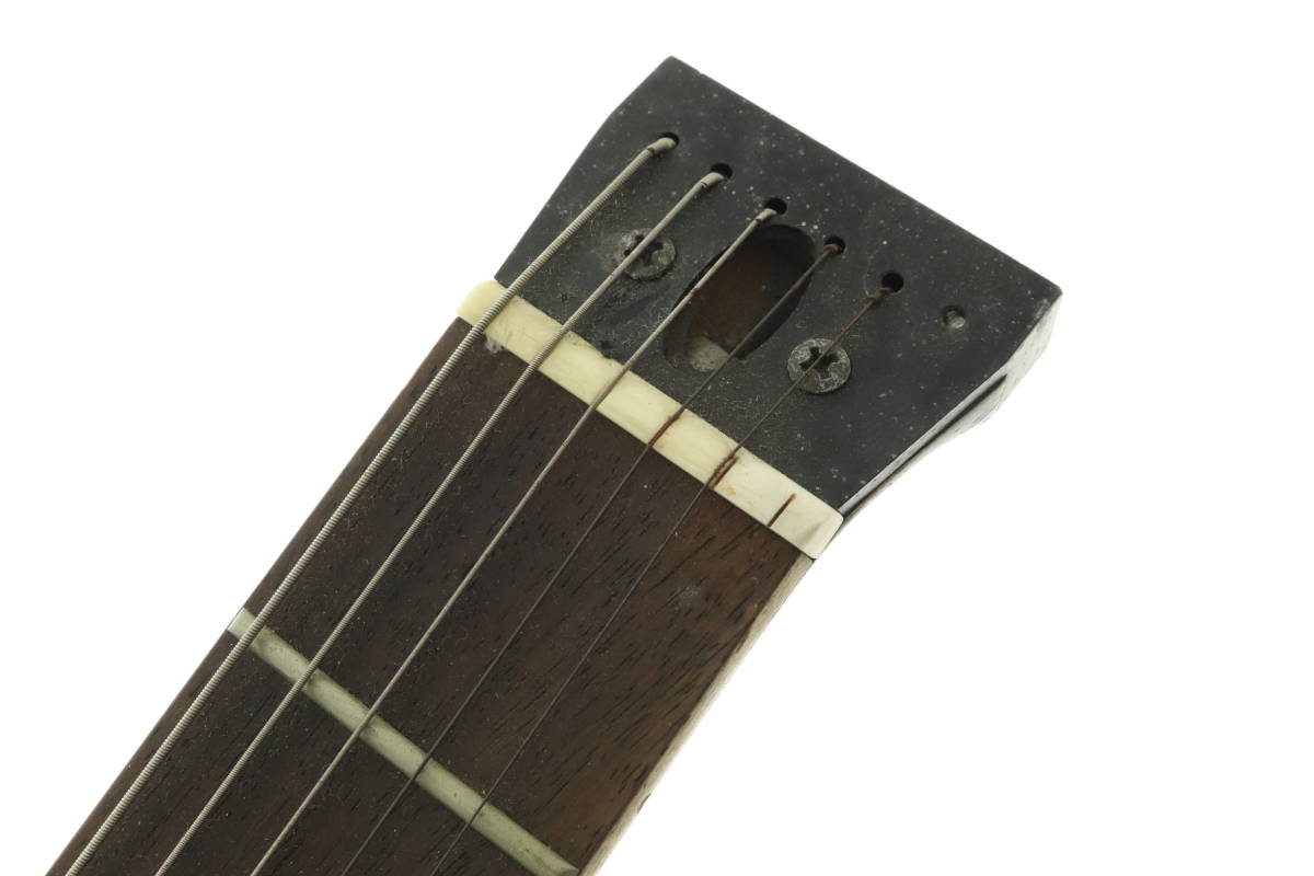 VMPD5-124-1 Riverhead リバーヘッド Products Of Headway エレキギター ヘッドレス 全長約82cm ソフトケース付き 音出し未確認 ジャンク_画像7