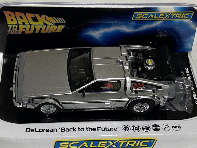 1/32 SCALEXTRIC デロリアン ”Back to the Future” 初回編登場車　新品未走行_画像7