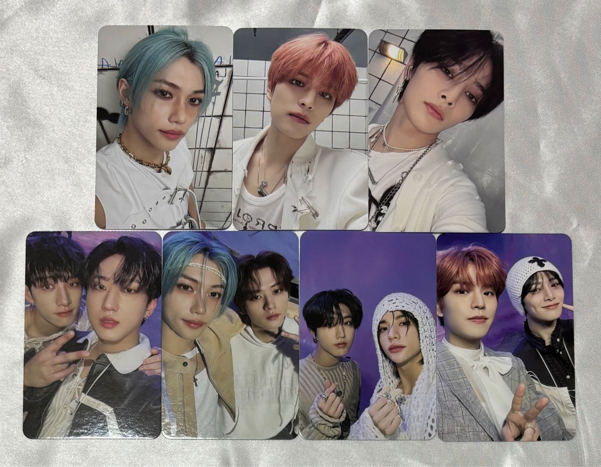 straykids 樂-star アルバム トレカ 封入トレカ 7枚 ユニット straykids 樂-star アルバム トレカ 封入トレカ 7枚 ユニット