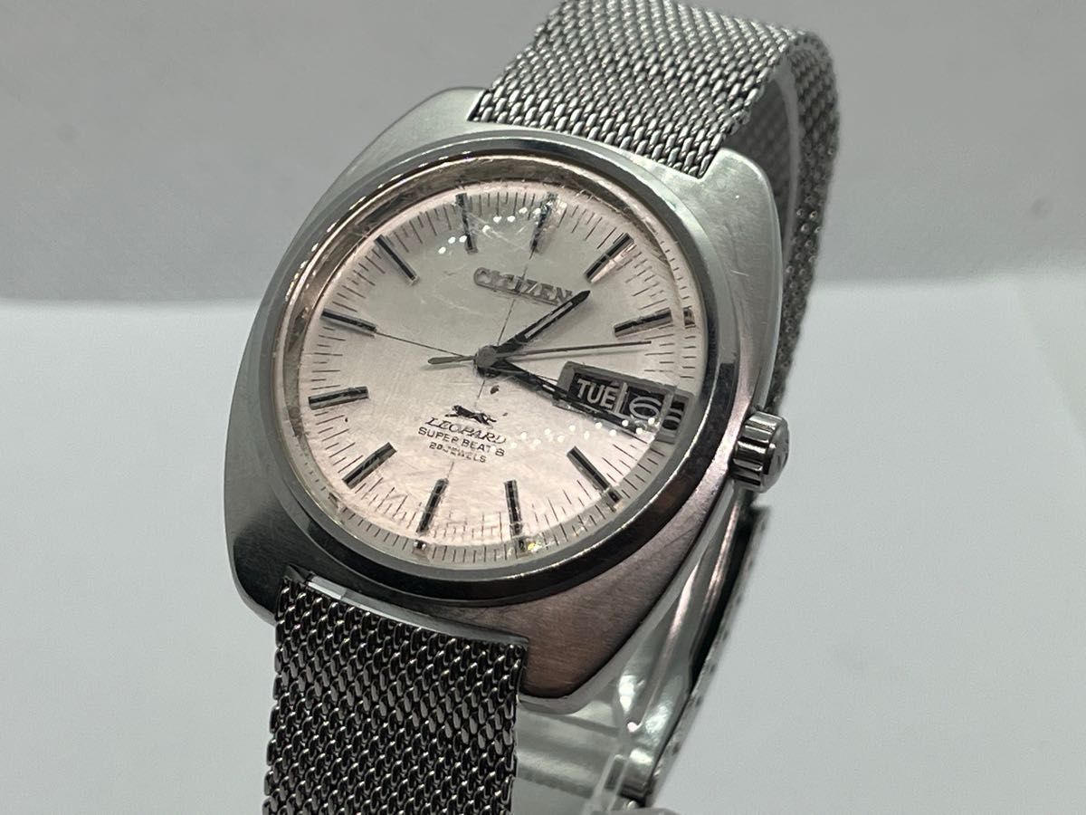 CITIZEN LEOPARD シチズン　レオパール　28800振動 24石 自動巻腕時計《1973年製》