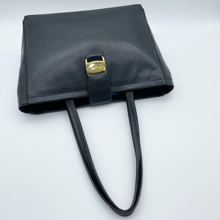 Salvatore Ferragamo ヴァラ トートバッグ ハンドバッグ ショルダーバッグの画像6