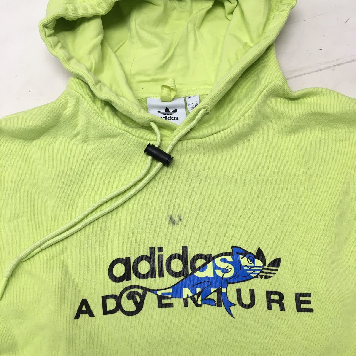 送料無料★adidas アディダス★スウェットパーカー プルオーバー★Sサイズ#51211sbn_画像2