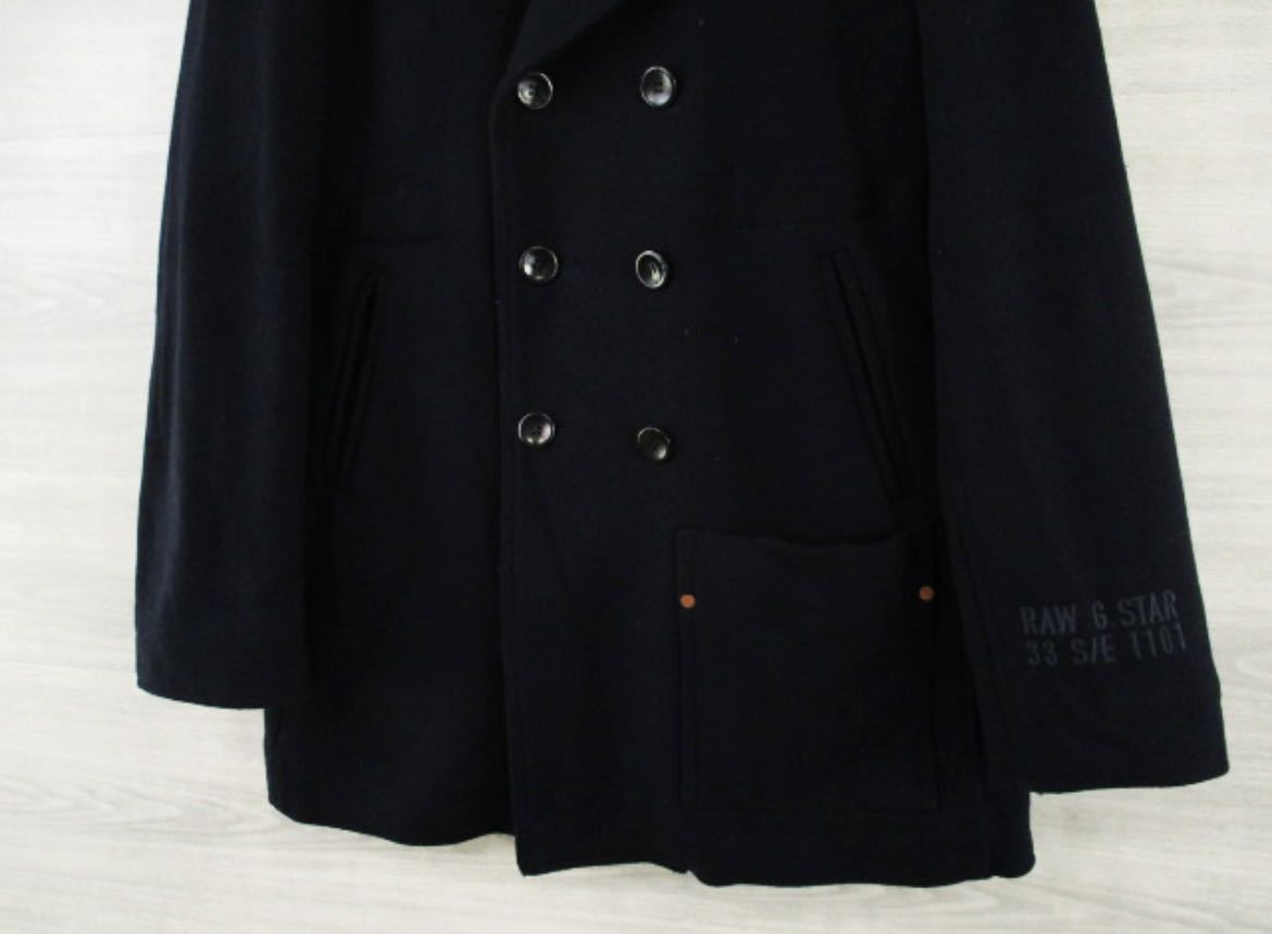 美品 価格6,6万円程■G-STAR RAW　ピーコート メンズ L_画像5