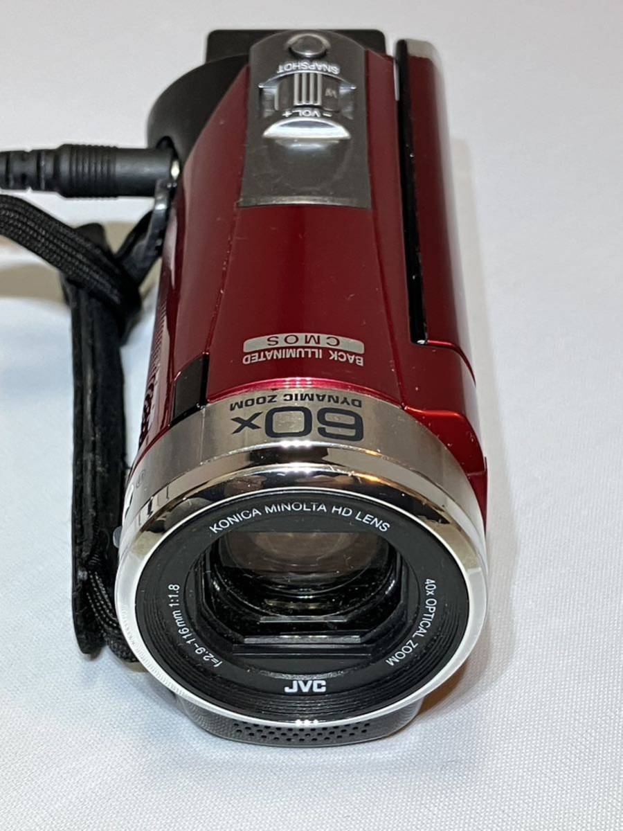 【1円出品】中古美品デジタルビデオカメラ JVC GZ-E770-R_画像5