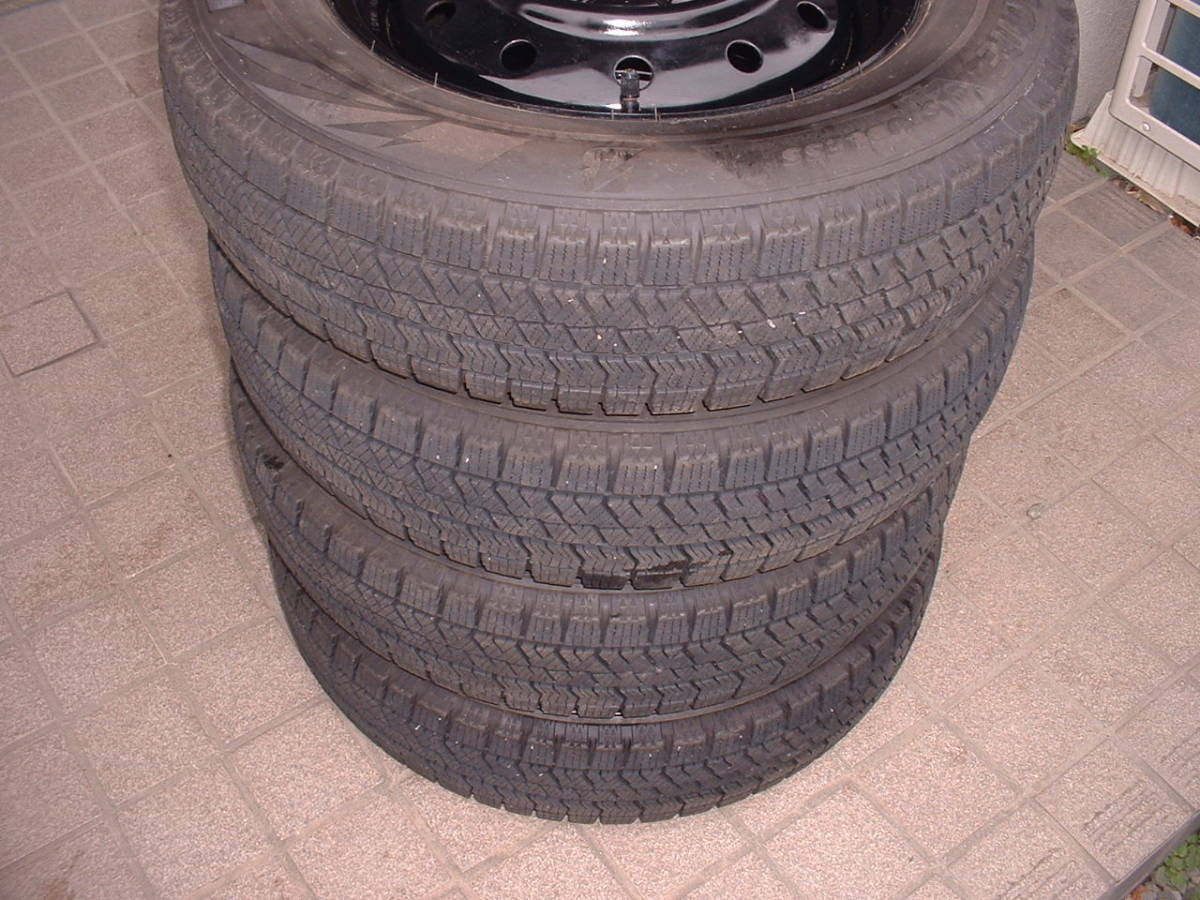 ブリザック VRX2 145/80R13 タイヤホイールセット_画像5