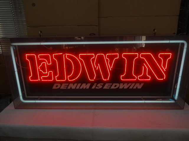 ◆EDWIN◆エドウィン◆ネオン看板◆