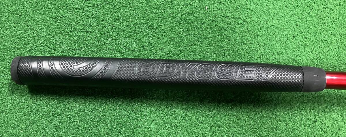 ODYSSEY/ Odyssey white hot black series FIVE 34 -inch original head cover attaching used * beautiful goods 