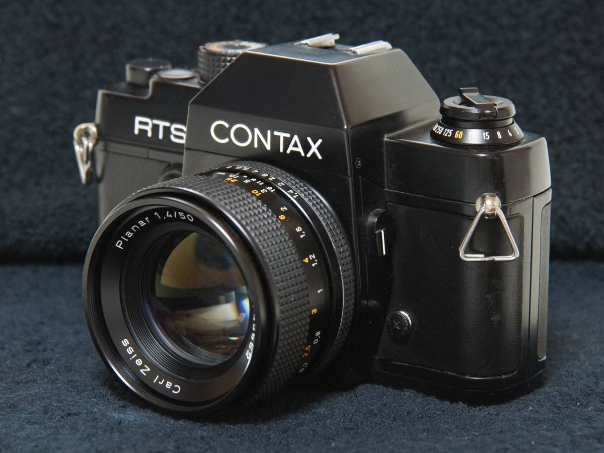 CONTAX RTS（初代） Carl Zeiss Planar50mmF1.4T＊単焦点レンズセット【Working product・動作確認済】_画像2