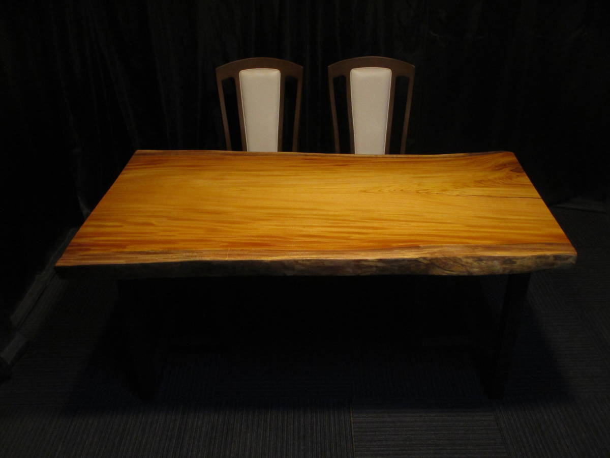 #824　欅　ケヤキ　一枚板　天板　ダイニング　座卓　ローテーブル　テーブル　一枚板テーブル　無垢一枚板_画像1