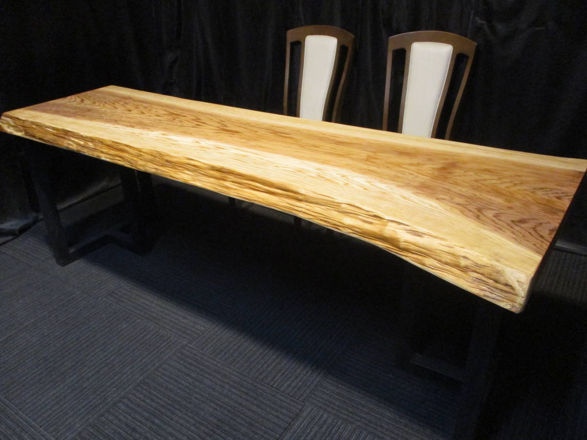 #875　　杉　ダイニング　座卓　ローテーブル　一枚板　テーブル　一枚板テーブル_画像8