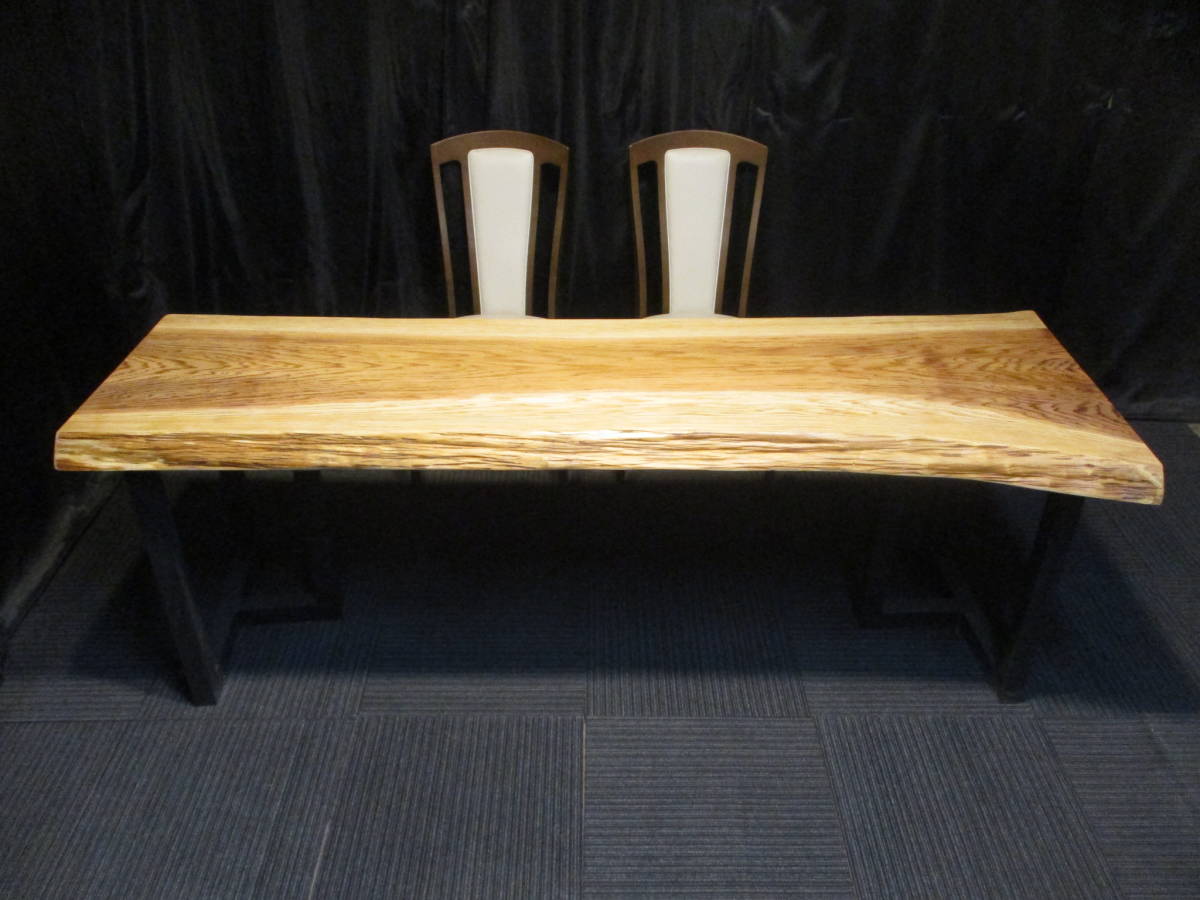 #875　　杉　ダイニング　座卓　ローテーブル　一枚板　テーブル　一枚板テーブル_画像1