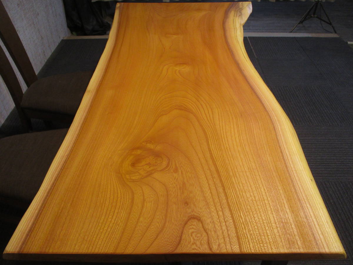 1013　欅　ケヤキ　一枚板　天板　ダイニング　座卓　ローテーブル　テーブル　一枚板テーブル　無垢一枚板_画像8