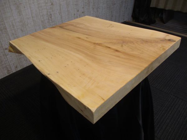 G036　栃　トチ　台　敷台　花台　天板　無垢　一枚板　棚　ミニテーブル　セカンドテーブル　サイドテーブル　まな板
