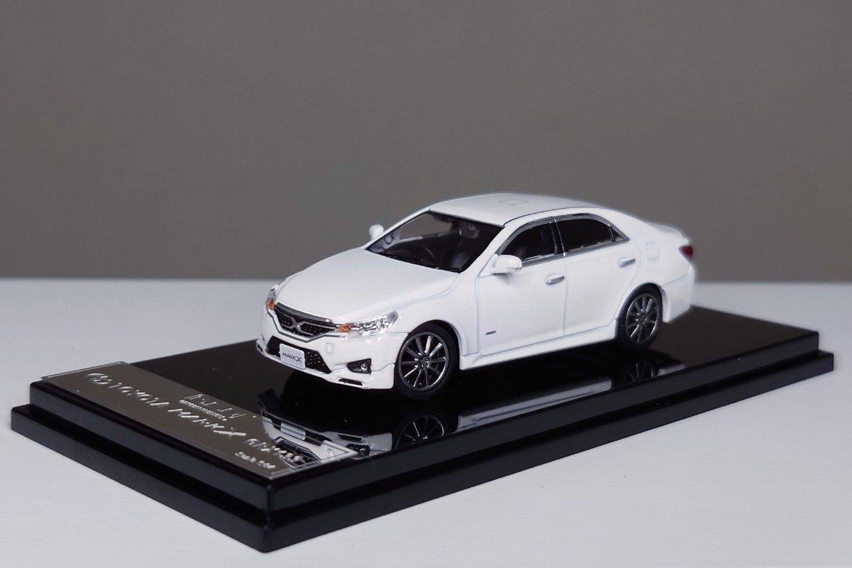 【新品未開封】ゲインコーププロダクツ GCD 1/64 Toyota Mark X トヨタ マークX 覆面パトカー【ホワイト】_画像3