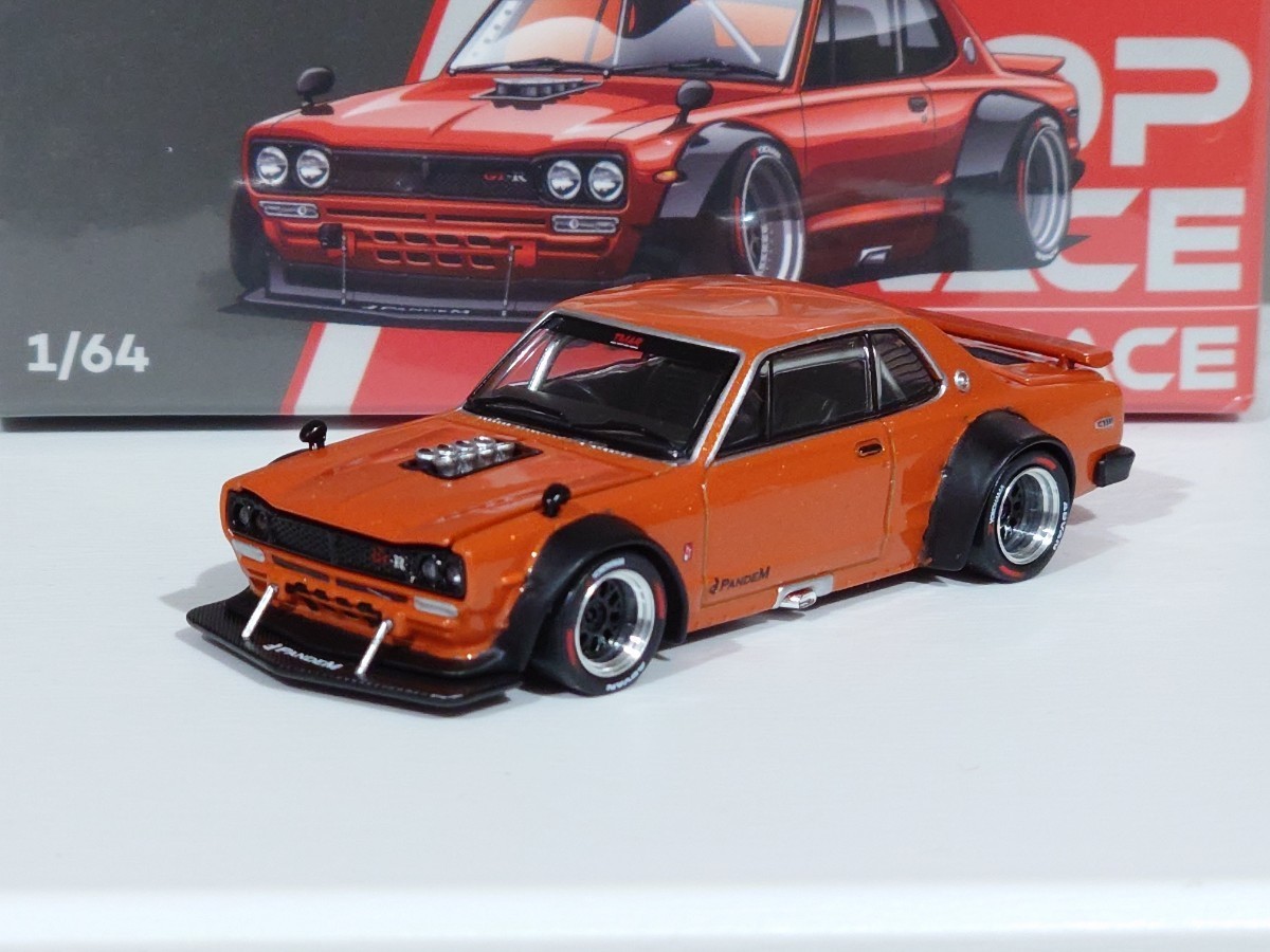 新品未開封】POP RACE 1/64 SKYLINE GT-R V8 DRIFT (HAKOSUKA 新品未開封】POP RACE 1/64 SKYLINE GT-R V8 DRIFT (HAKOSUKA