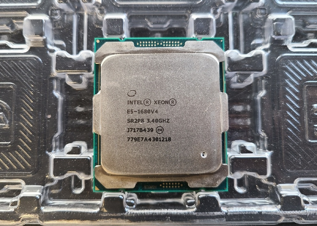 Intel Xeon E5-1680V4 8Cores 3.40GHz SR2P8 CPU Processor_画像1