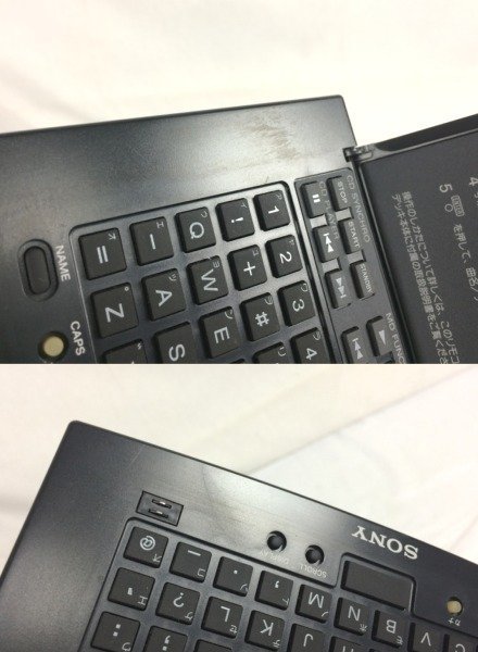 ☆SONY ソニー KEY BOARD REMOTE COMMANDER RM-D20P　MD MiniDisc キーボード　カタカナ入力専用 リモート コマンダー　本体のみ☆USED品_画像9