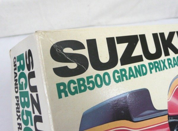 ☆☆TAMIYA タミヤ　1/12　オートバイシリーズ No.3　スズキ　RGB500　グランプリレーサー　プラモデル　1403☆未組立品_画像6