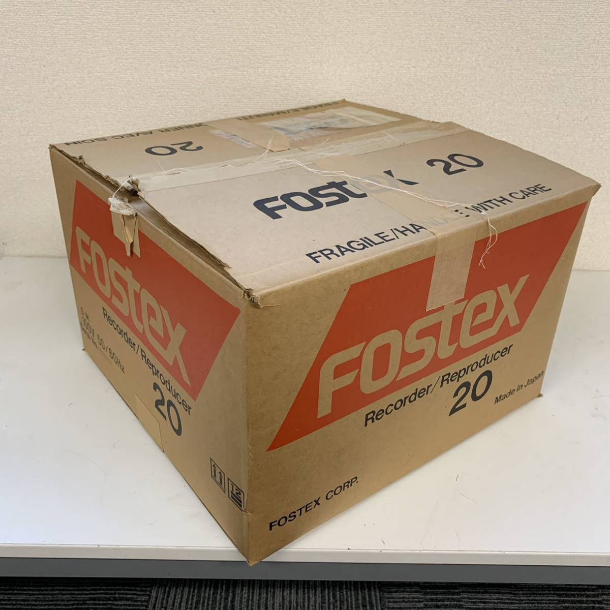 【M3】 Fostex Model 20 オープンリールデッキ 元箱付き フォステックス フォステクス テープ付き 893-1_画像9