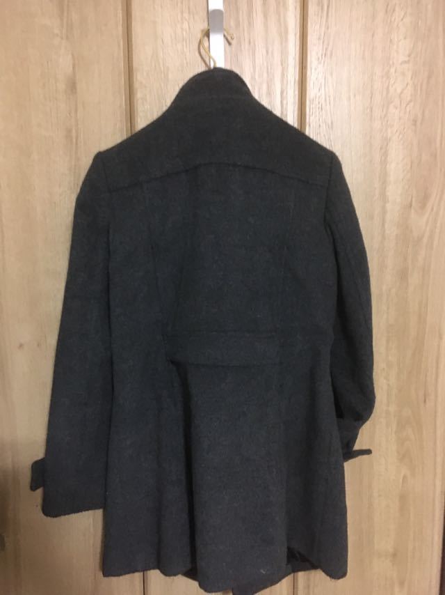  genuine article EASTBOY East Boy. beautiful line coat 9 charcoal gray 