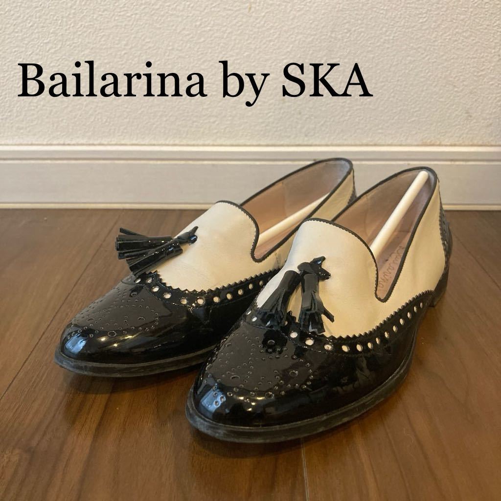 Bailarina by SKA タッセル　フラットシューズ ローファー レザー_画像1