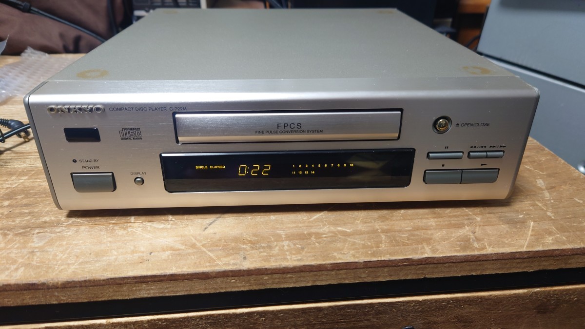 ONKYO CD player C-722M used 