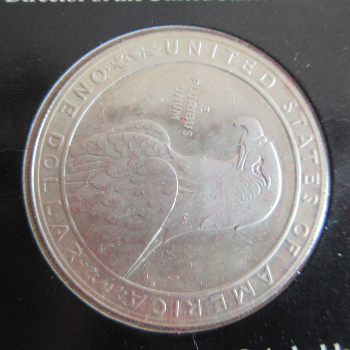1983年 ロサンゼルスオリンピック 1ドル銀貨 シルバー900 プルーフ シリアルナンバー付の画像6