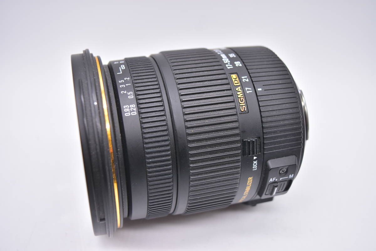 ★良品★ シグマ SIGMA DC 17-50mm F2.8 EX HSM OS キヤノン用　Y1750＃1123_画像4