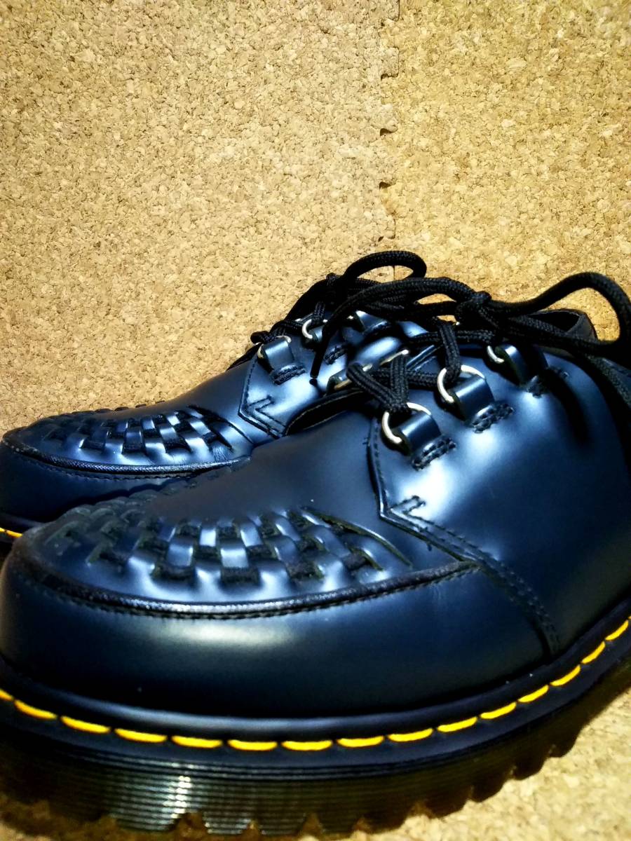 【Dr.MARTENS】ドクターマーチン ラムジー クリーパーシューズ UK6 (25cm ) RAMSEY CREEPER SHOES 希少カラー ネイビー【良品】_画像1