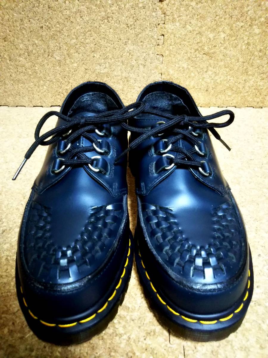 【Dr.MARTENS】ドクターマーチン ラムジー クリーパーシューズ UK6 (25cm ) RAMSEY CREEPER SHOES 希少カラー ネイビー【良品】_画像9