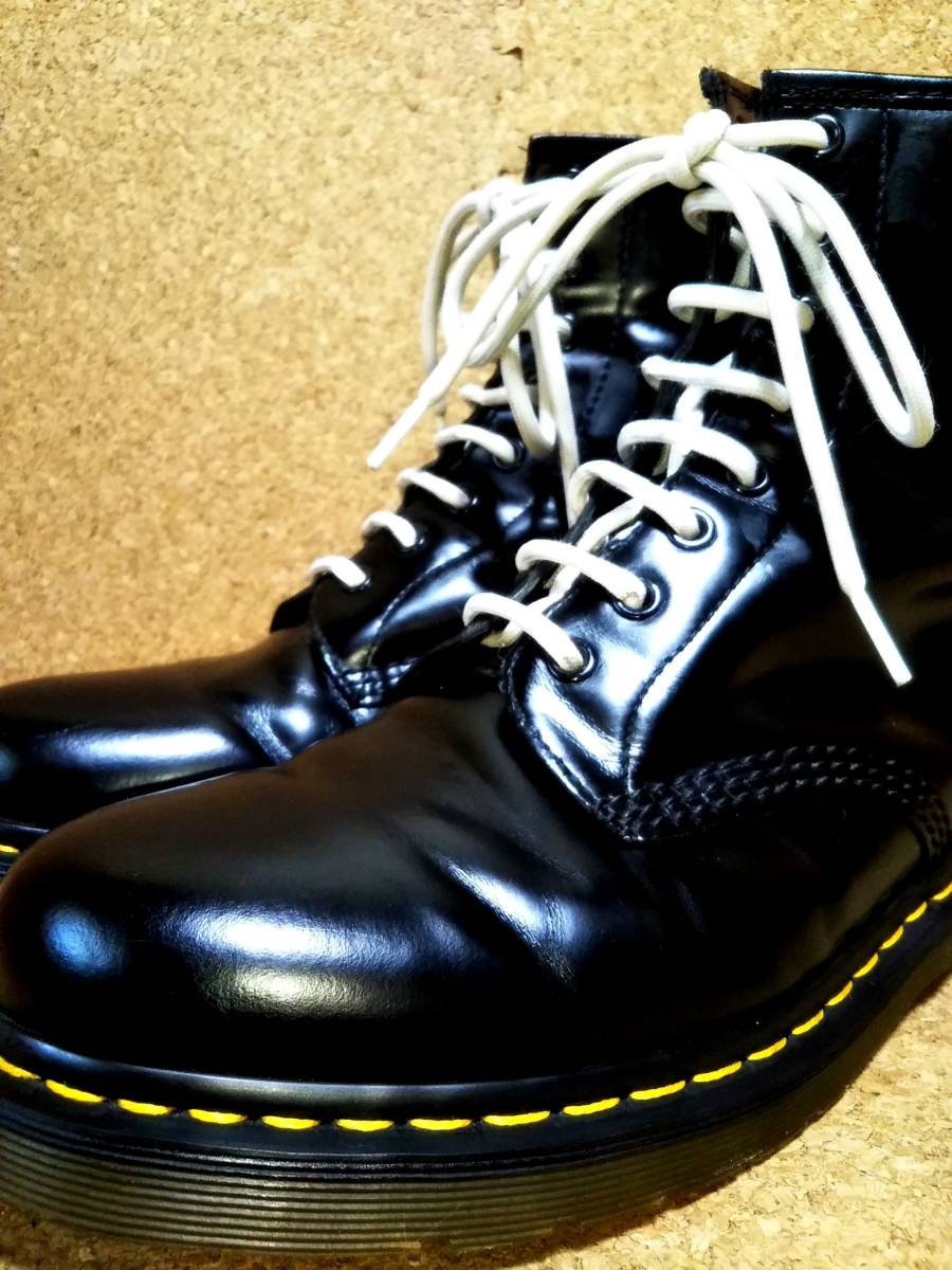 【Dr.MARTENS】ドクターマーチン 1460 8ホールブーツ UK9 (28cm ) 8EYE BOOT スムースレザー ブラック_画像1