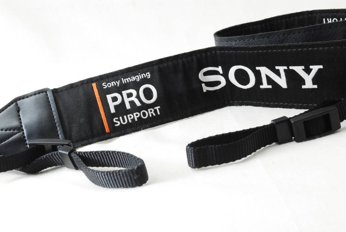 *Sony Sony PRO SUPPORT camera strap black color ( black )× white color ( white )× orange ( orange ) Pro strap Pro support Camera strap*