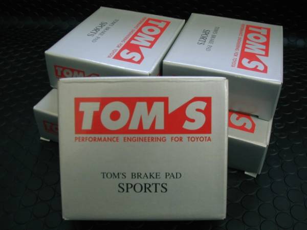  TOM`S TOM\'S front brake pad Camry Vista exhibition goods unused long-term storage special price goods SV30 CV30 SV32 brake pad 