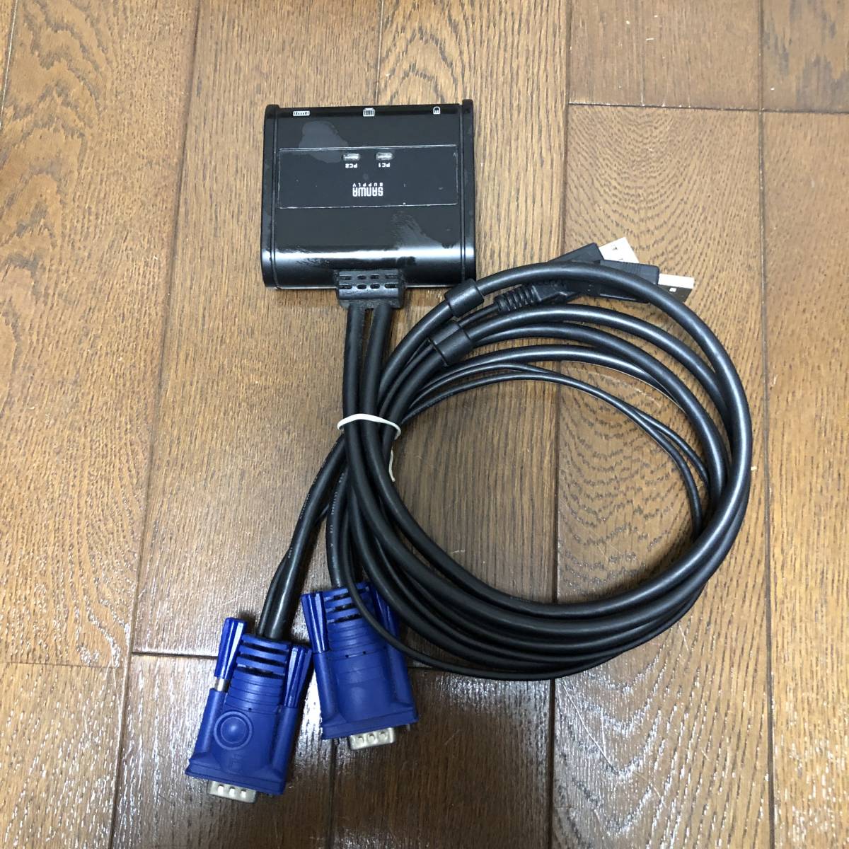 KVM ３個セット (VGA , USB) _画像1