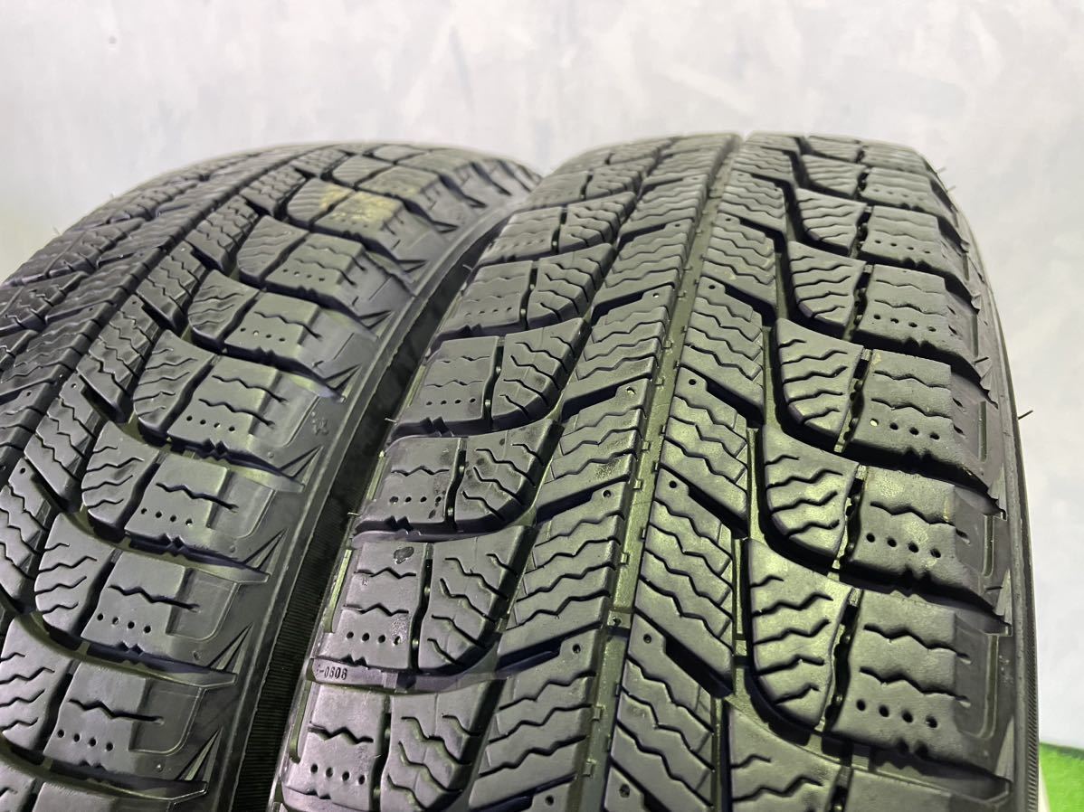 ★ 196★ 【バリ山】155/65R14 MICHELIN スタッドレス タイヤ 4本 セット(2018年製)_画像3