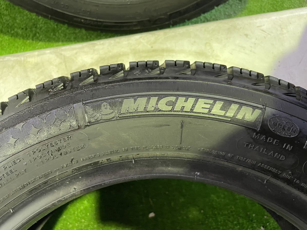 ★ 196★ 【バリ山】155/65R14 MICHELIN スタッドレス タイヤ 4本 セット(2018年製)_画像9