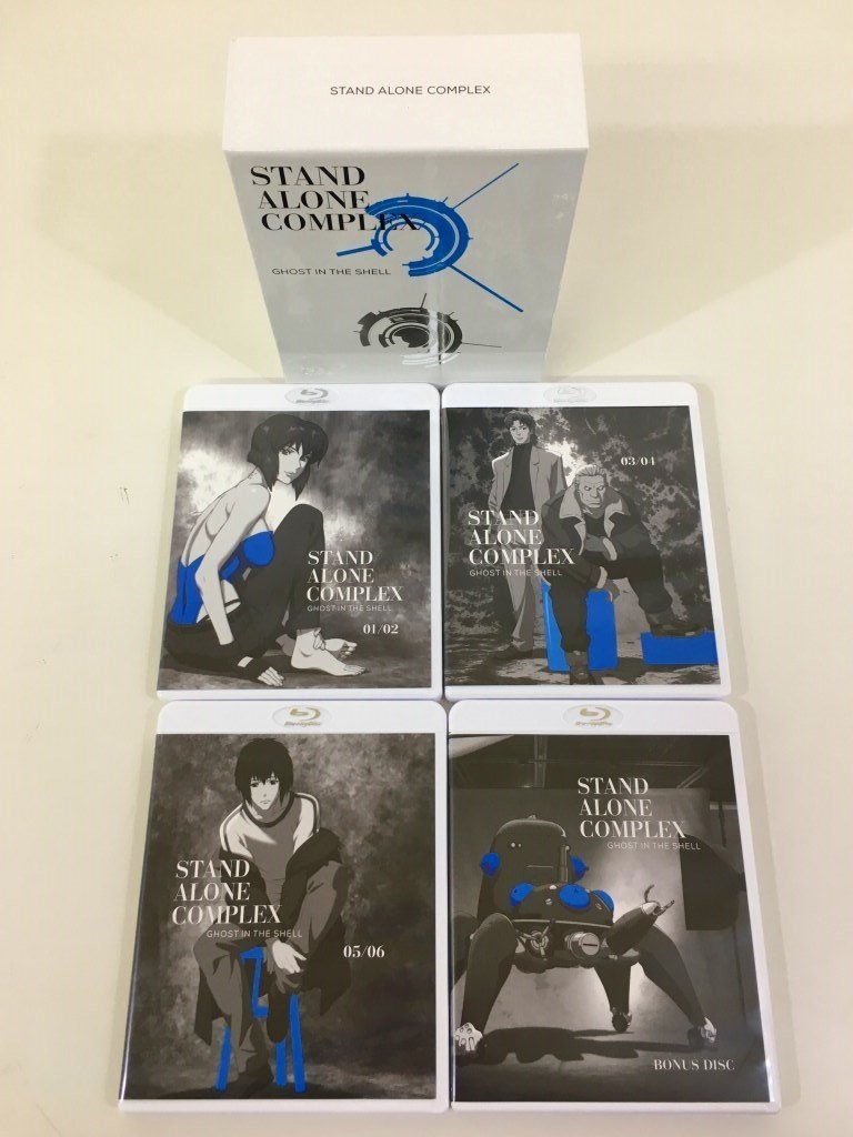 攻殻機動隊 STAND ALONE COMPLEX Blu-ray BOX BD 菅18_画像3
