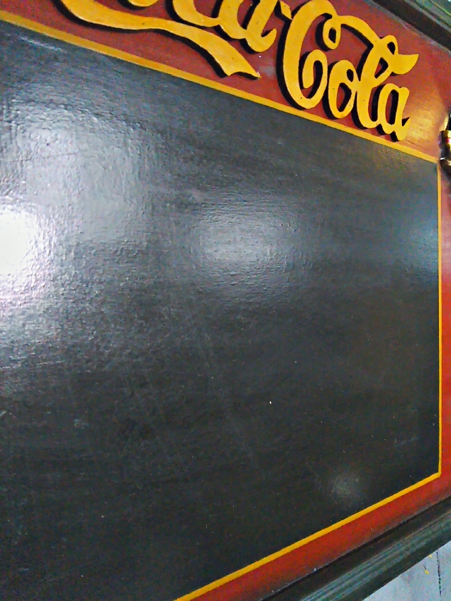 アメリカン ダイナー Style/ヴィンテージ サインボード/②Coca-Cola（コカ・コーラ）#店舗什器#アンティーク#ウォールデコ#壁掛け看板_画像10